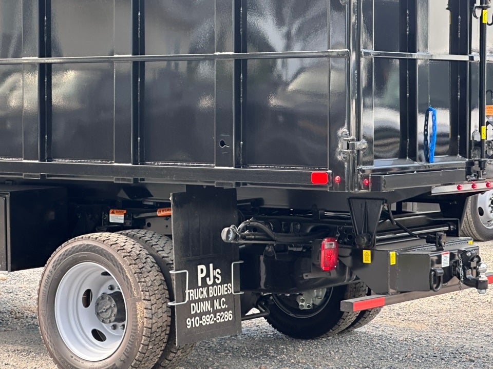 2025 Ford F-550SD PJs Landscape Dump Body with Underbody Toolbox