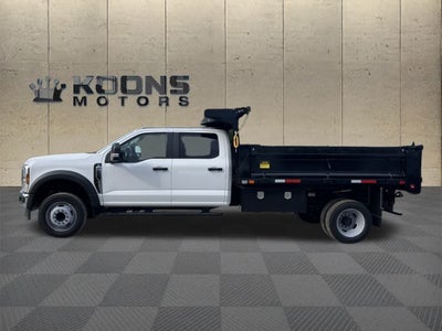2025 Ford F-550SD PJs Dump Body with Underbody Toolbox