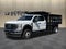 2025 Ford F-550SD PJs Landscape Dump Body with Underbody Toolbox