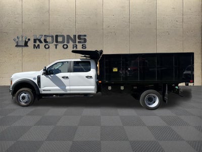2025 Ford F-550SD PJs Landscape Dump Body with Underbody Toolbox