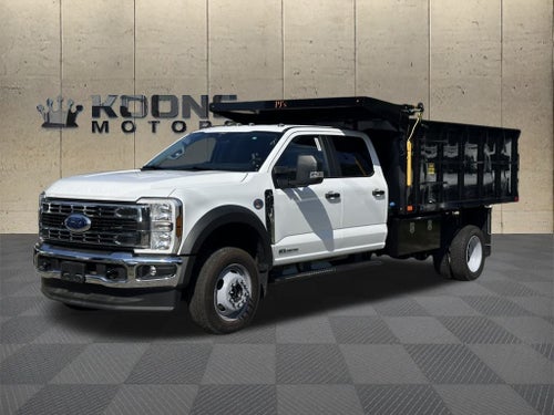2025 Ford F-550SD PJs Landscape Dump Body with Underbody Toolbox