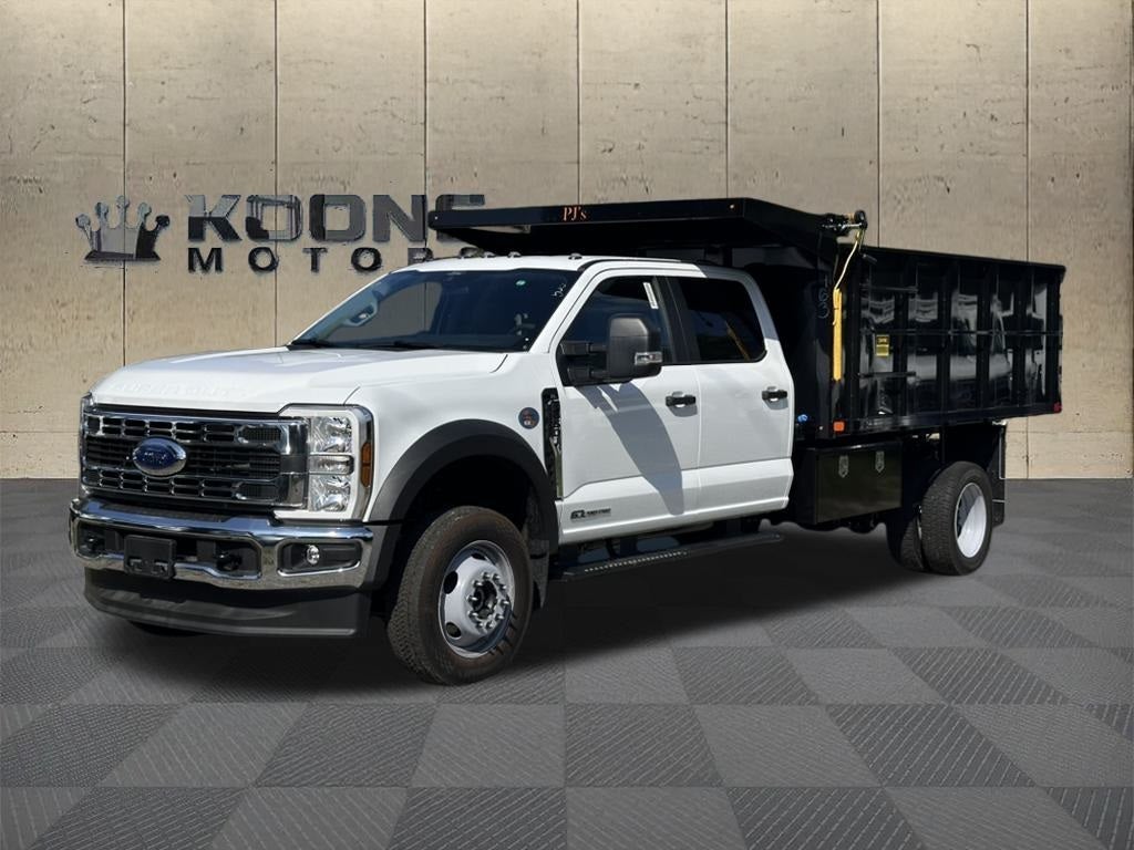 2025 Ford F-550SD PJs Landscape Dump Body with Underbody Toolbox