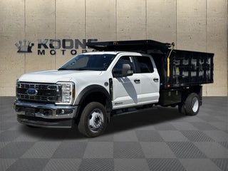 2025 Ford F-550SD PJs Landscape Dump Body with Underbody Toolbox