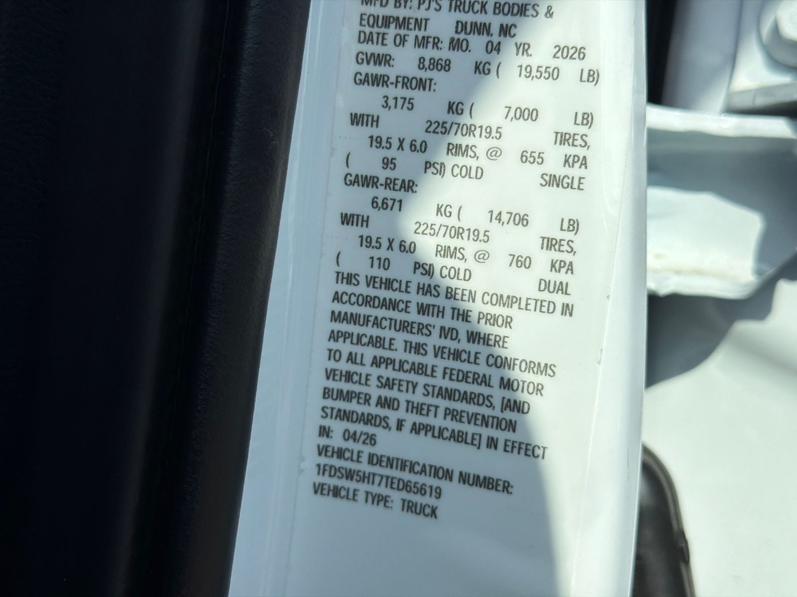 2026 Ford F-550SD XL DRW