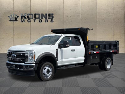 2025 Ford F-550SD XL Super Cab PJs 11 Foot Godwin Dump Body