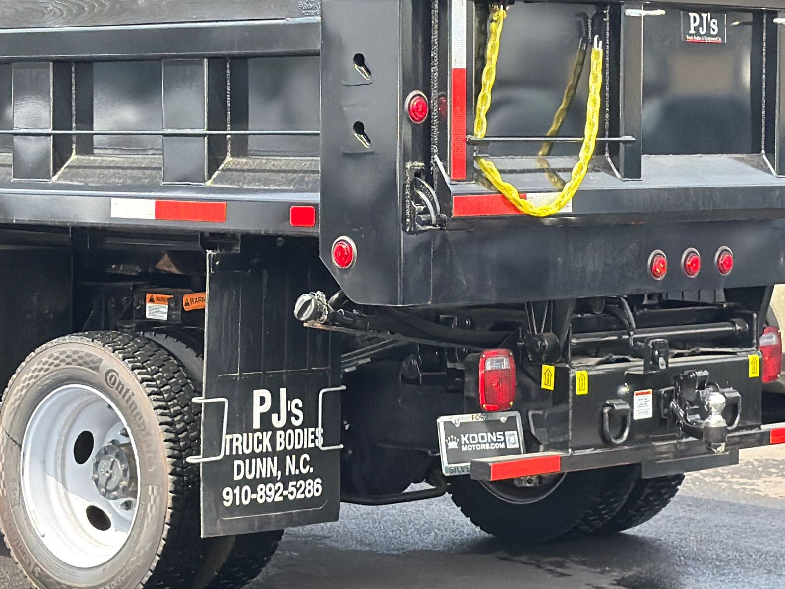 2025 Ford F-550SD XL Super Cab PJs 11 Foot Godwin Dump Body