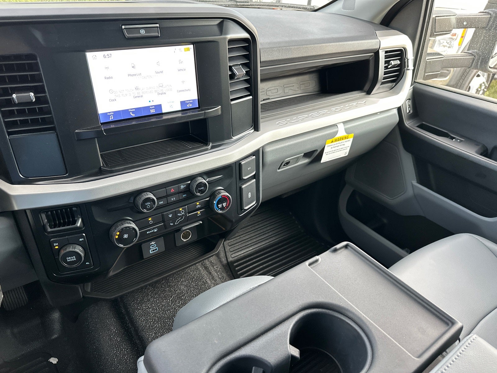 2025 Ford F-550SD M H EBY Landscape Dump Body