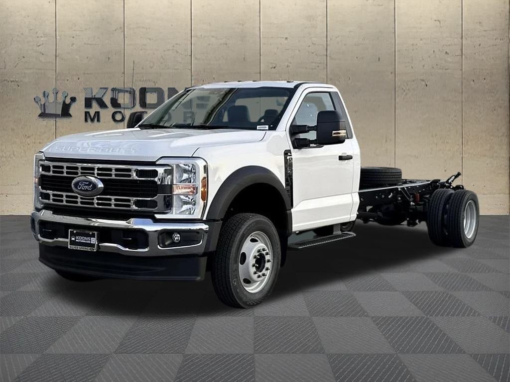 2025 Ford F-550SD PJs Stake Body with Underbody Toolbox