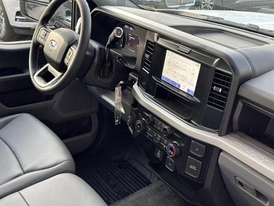 2025 Ford F-550SD PJs Stake Body with Underbody Toolbox