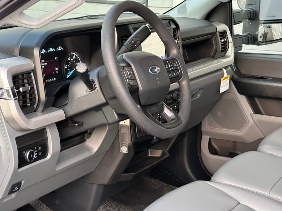 2025 Ford F-550SD PJs Stake Body with Underbody Toolbox