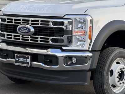 2025 Ford F-550SD PJs Stake Body with Underbody Toolbox