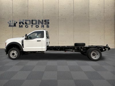 2025 Ford F-550SD PJs Stake Body with Underbody Toolbox