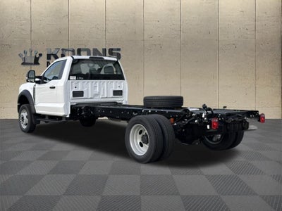 2025 Ford F-550SD PJs Stake Body with Underbody Toolbox