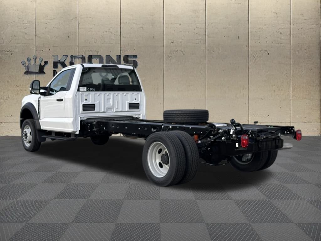 2025 Ford F-550SD PJs Stake Body with Underbody Toolbox