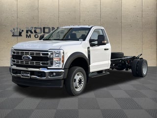 2025 Ford F-550SD PJs Stake Body with Underbody Toolbox