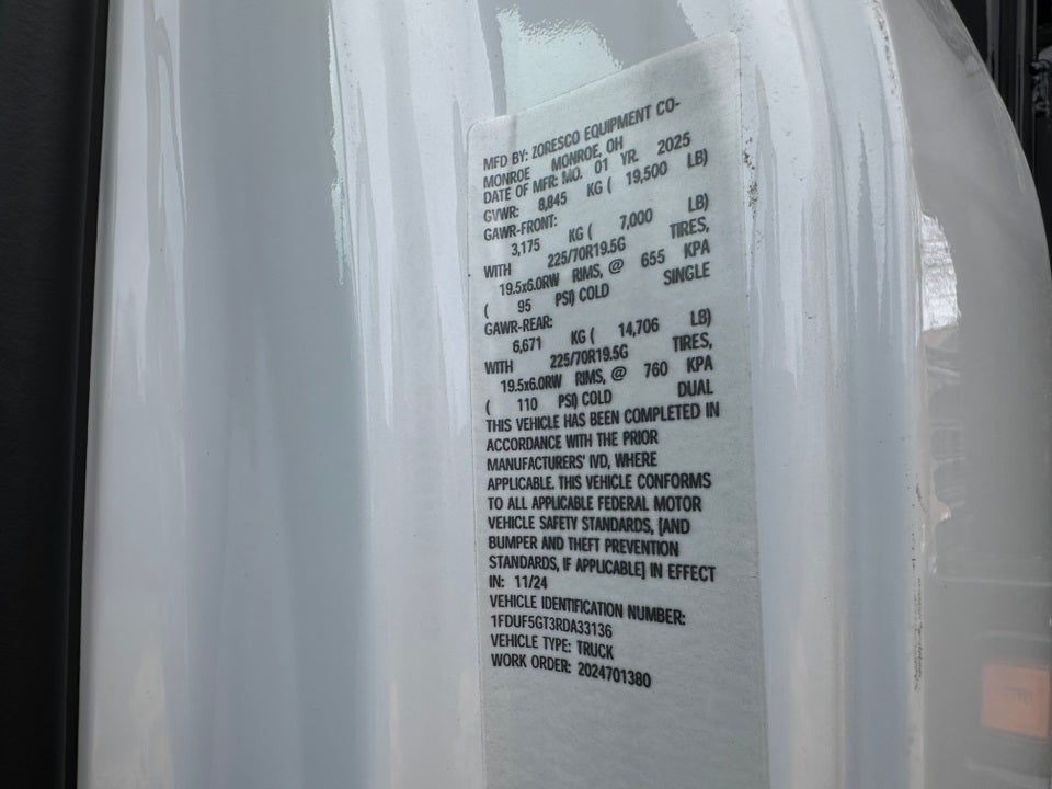 2024 Ford F-550SD Knapheide Stake Body