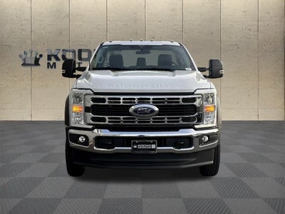 2025 Ford F-550SD PJs Stake Body with Underbody Toolbox