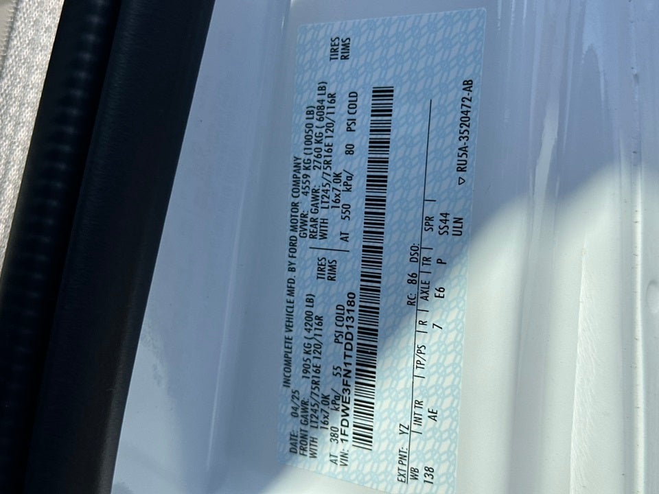 2026 Ford E-350SD Rockport Box Truck