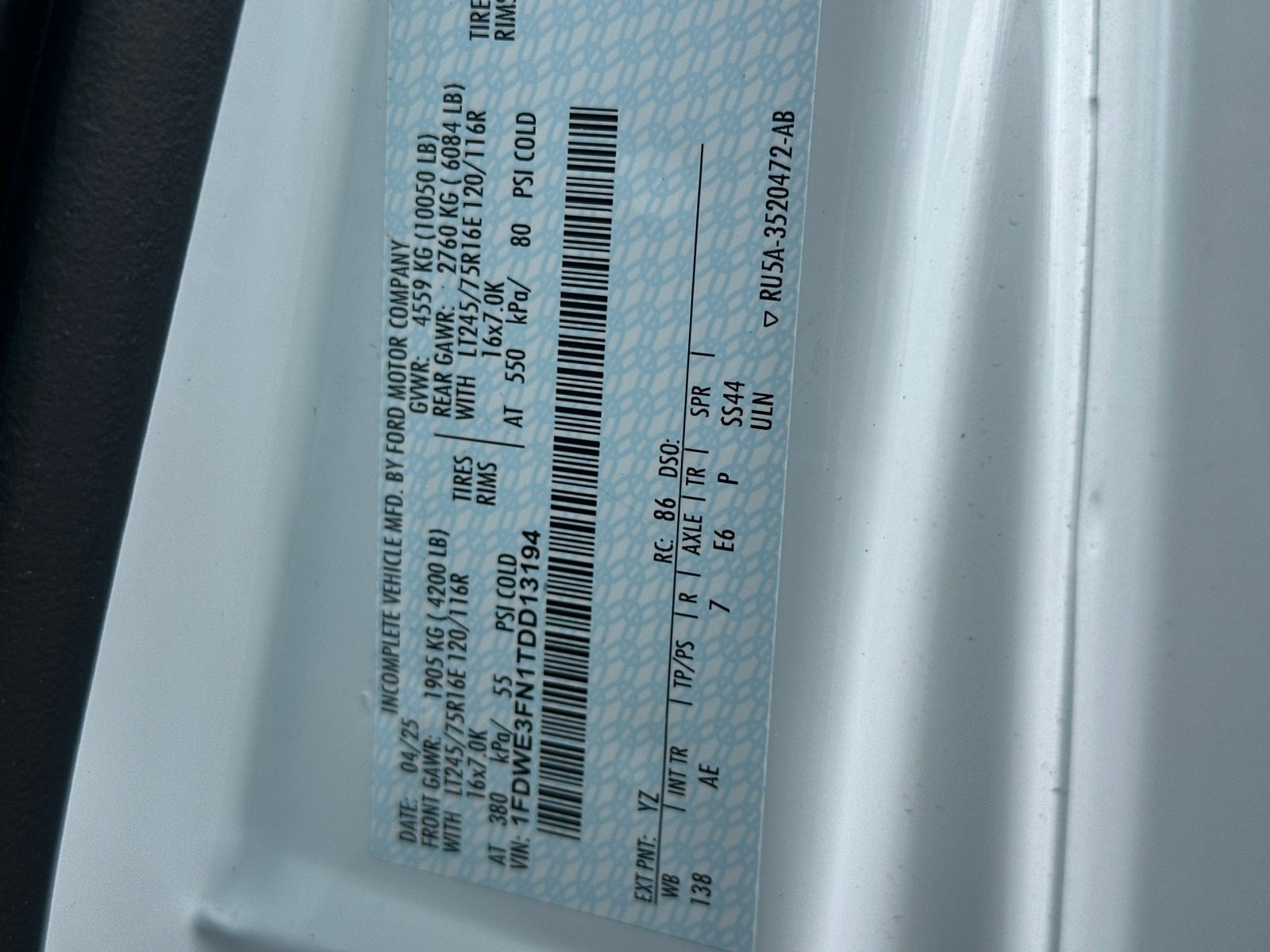 2026 Ford E-350SD Rockport Box Truck