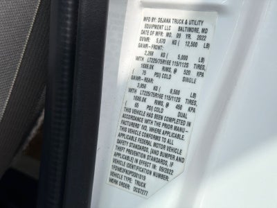 2023 Ford E-350SD Base Cutaway