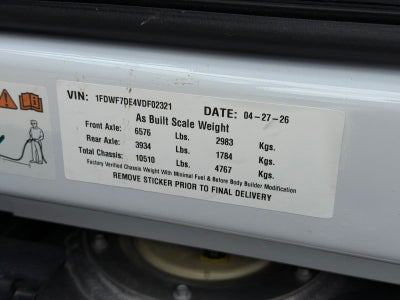 2027 Ford F-750SD Base