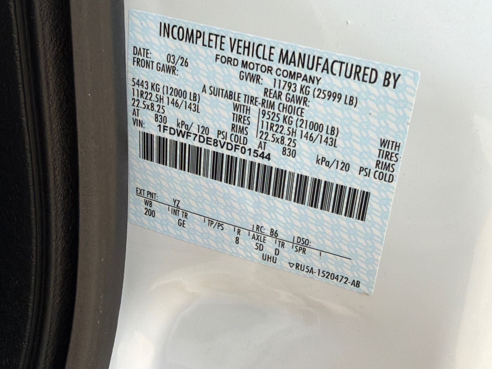 2027 Ford F-750SD Base
