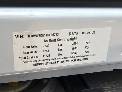2026 Ford F-750SD Crew Cab PJs 16 Foot Landscape Dump Body