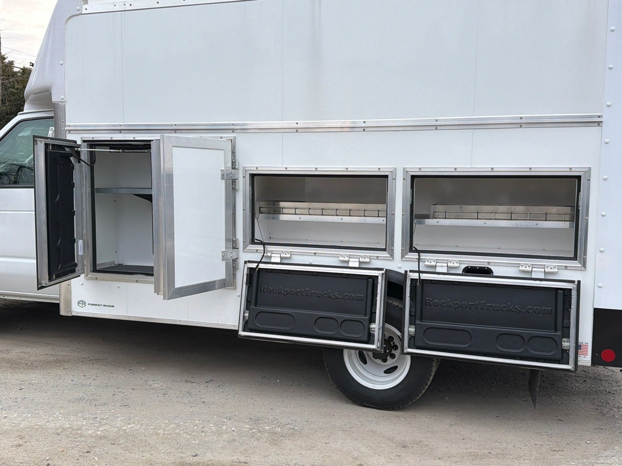 2026 Ford E-450SD Rockport Service Utility Van Body