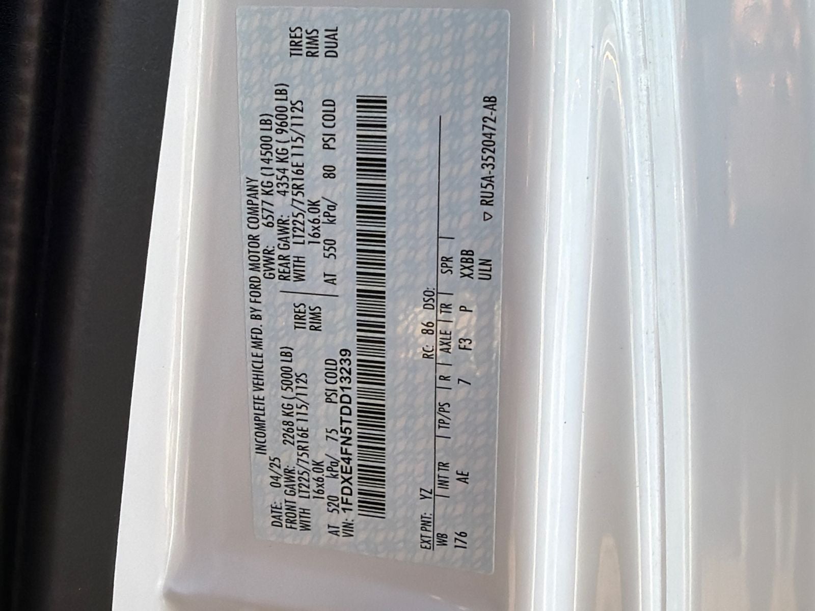 2026 Ford E-450SD Rockport 15 Foot Box Van