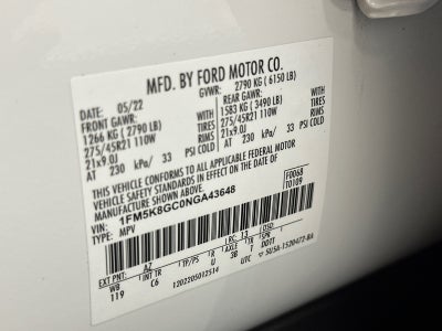 2022 Ford Explorer ST