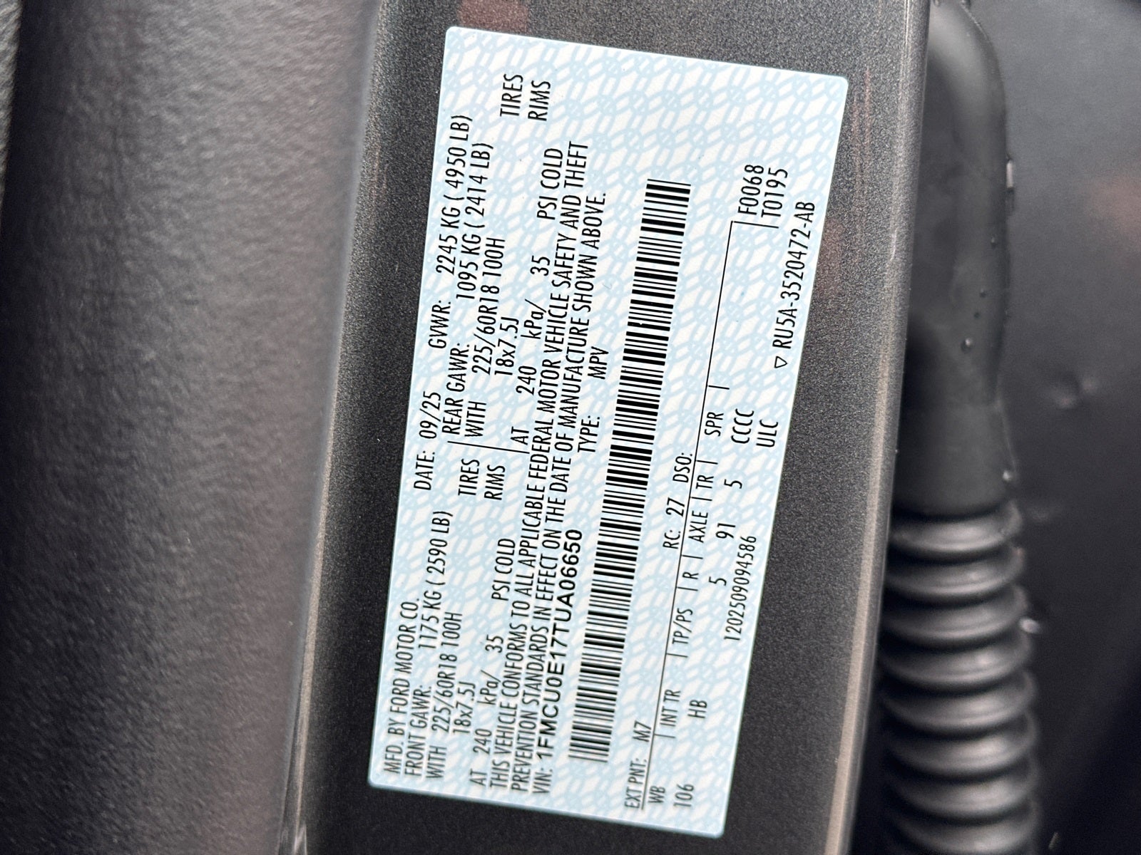 2026 Ford Escape Plug-In Hybrid Base