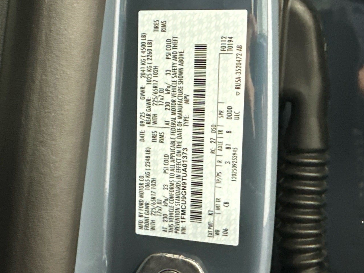 2026 Ford Escape Active