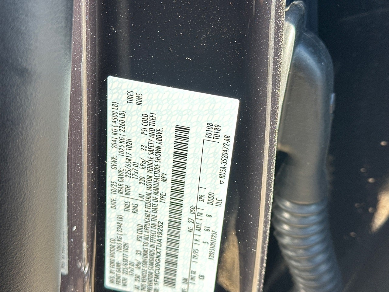 2026 Ford Escape Active