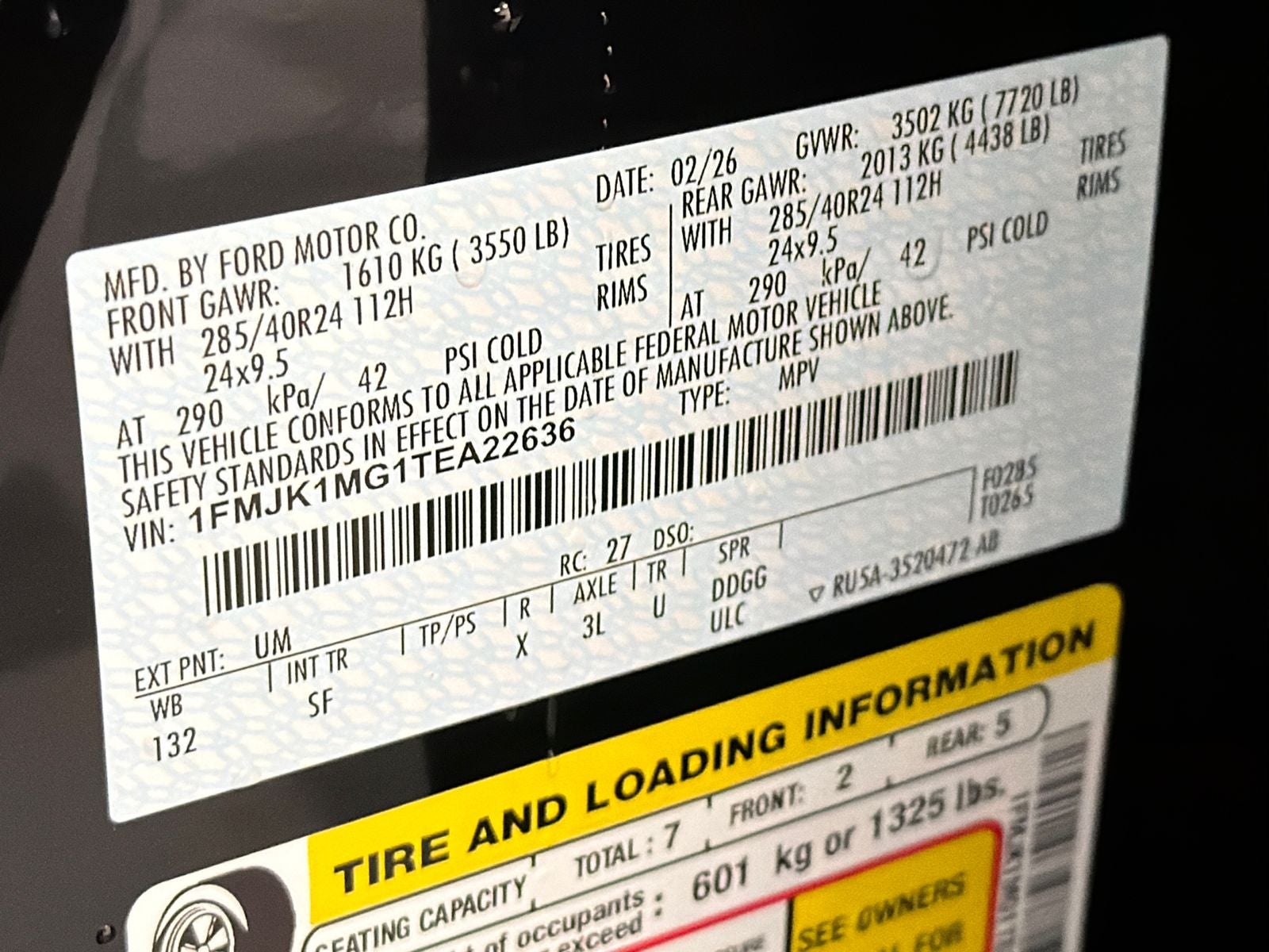 2026 Ford Expedition Max Platinum