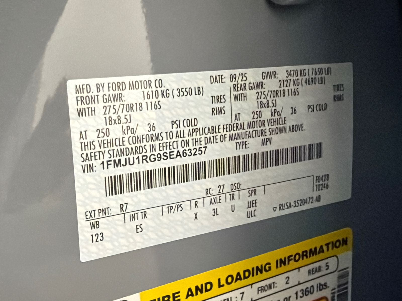 2025 Ford Expedition Tremor