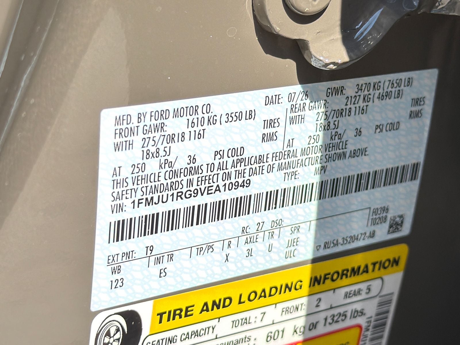 2027 Ford Expedition Tremor