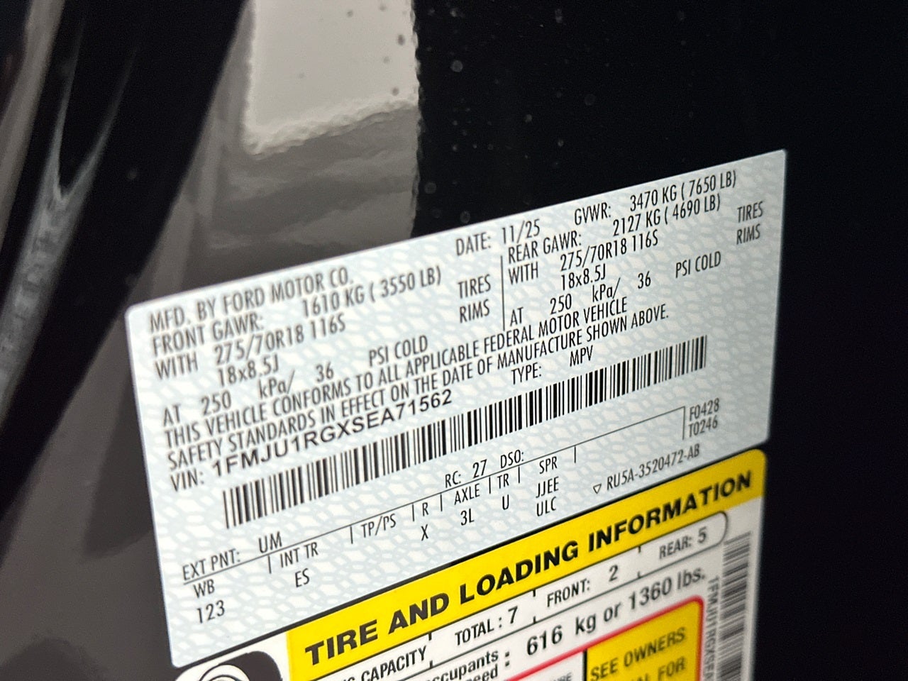 2025 Ford Expedition Tremor