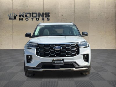 2026 Ford Explorer Platinum