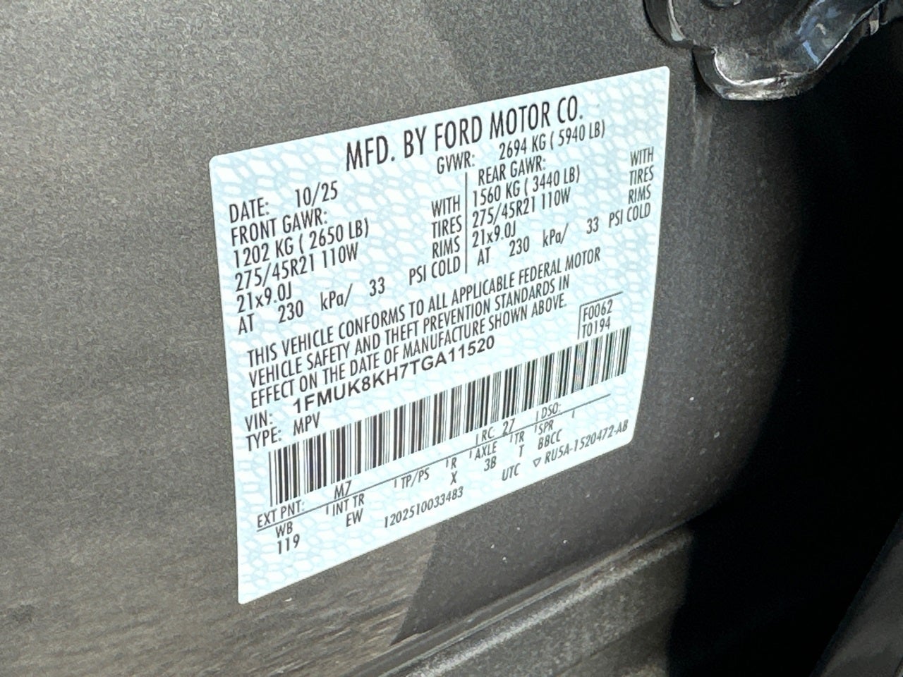 2026 Ford Explorer ST-Line