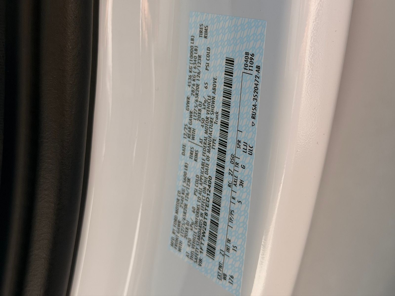 2026 Ford F-250SD XL Crew Cab 8 Foot Bed