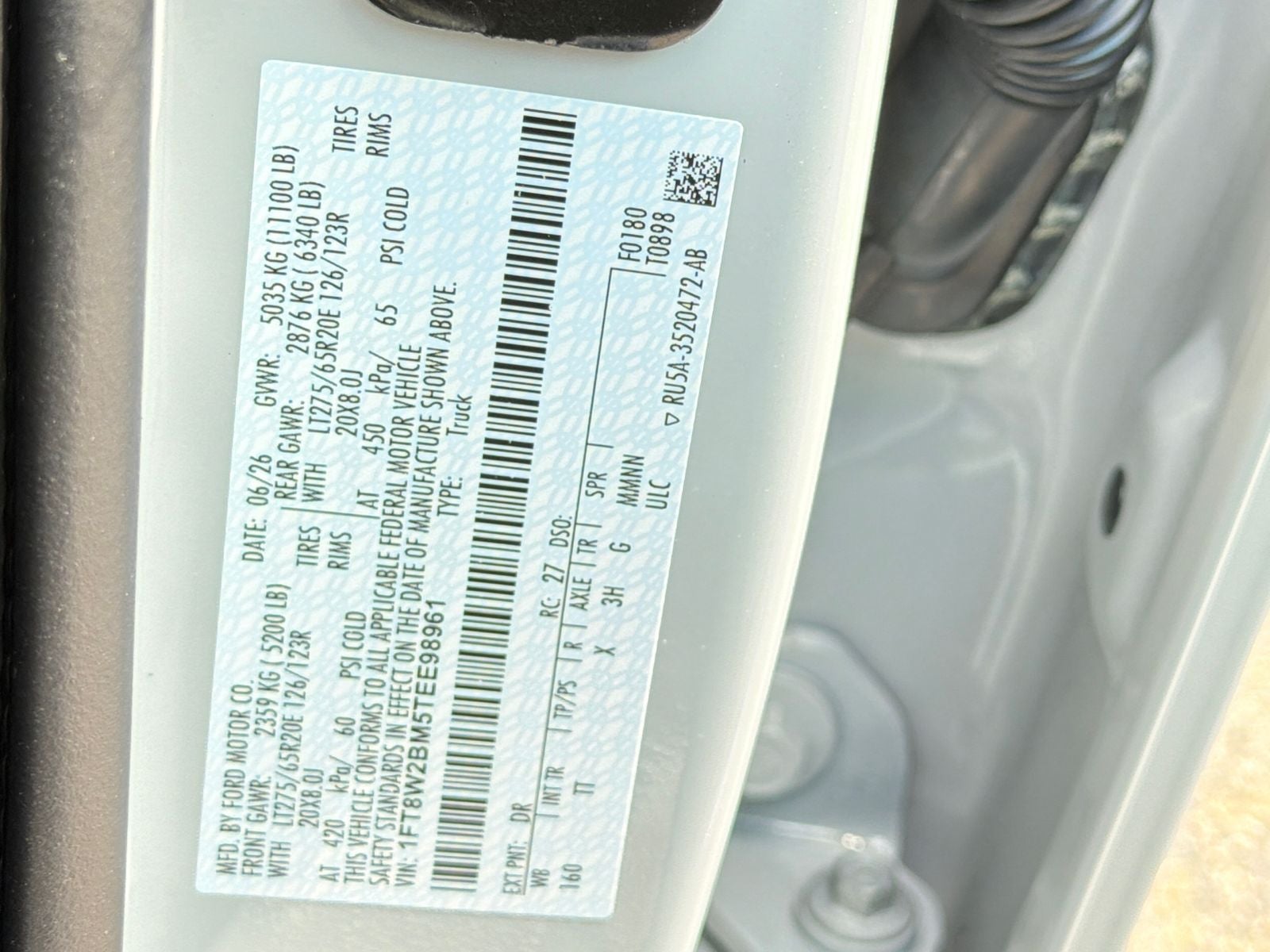 2026 Ford F-250SD Platinum