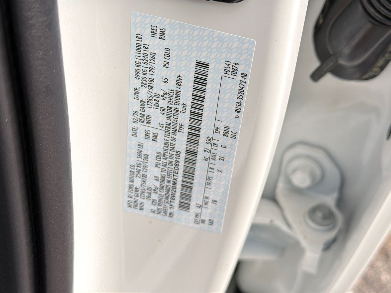 2026 Ford F-250SD Platinum Crew Cab 6.75 Foot Bed