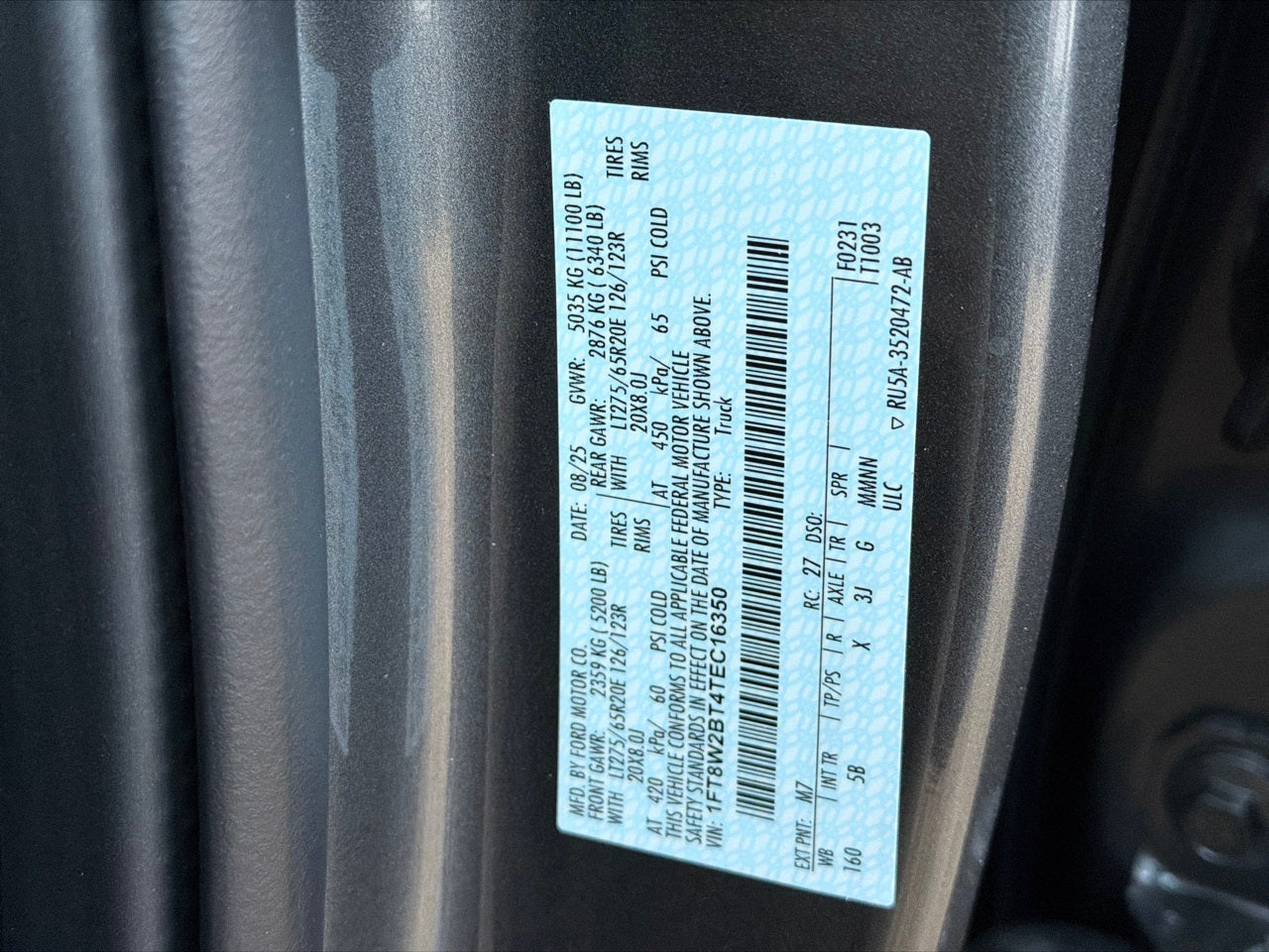 2026 Ford F-250SD Lariat