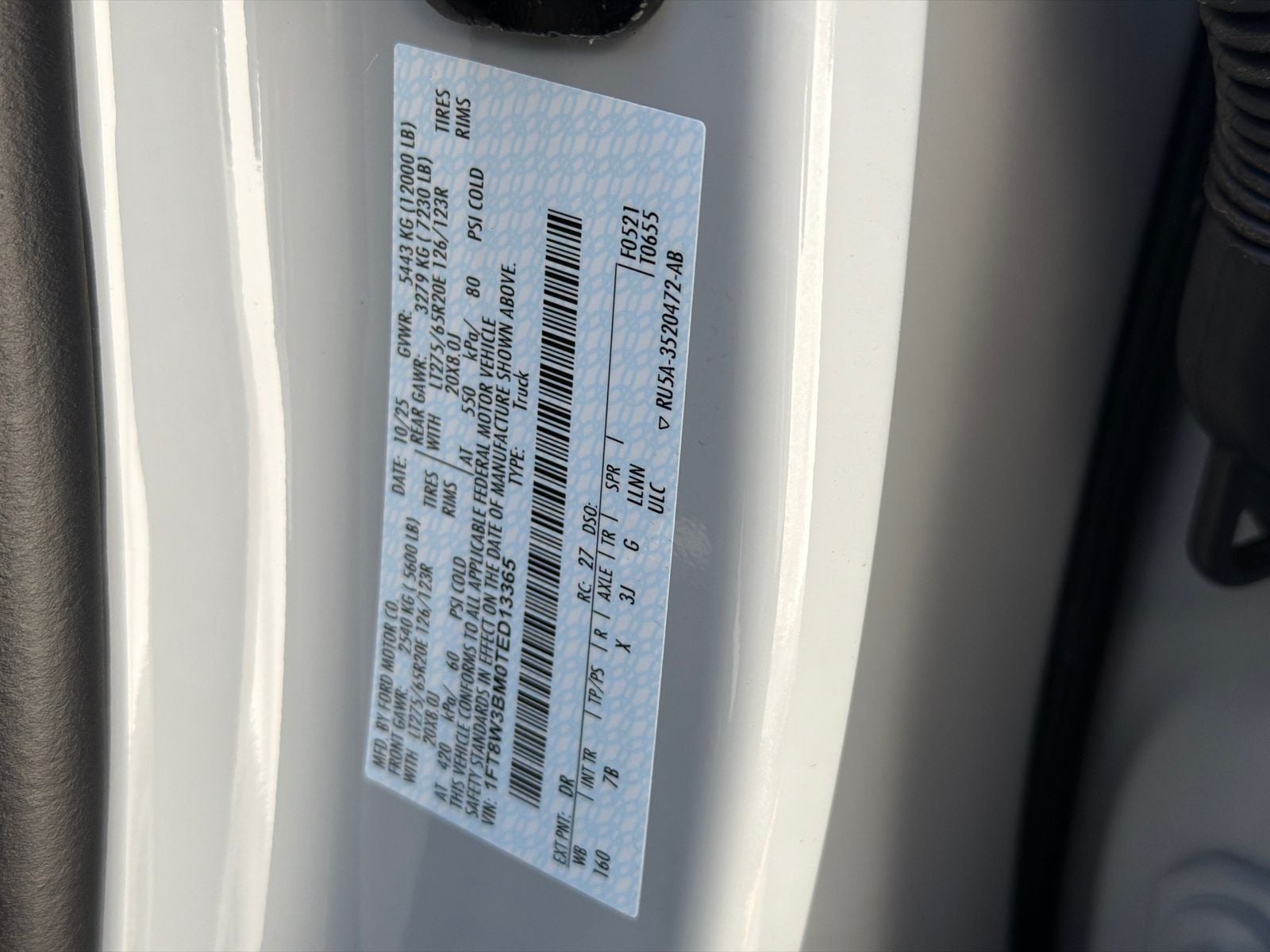 2026 Ford F-350SD Platinum Crew Cab 6.75 Foot Bed