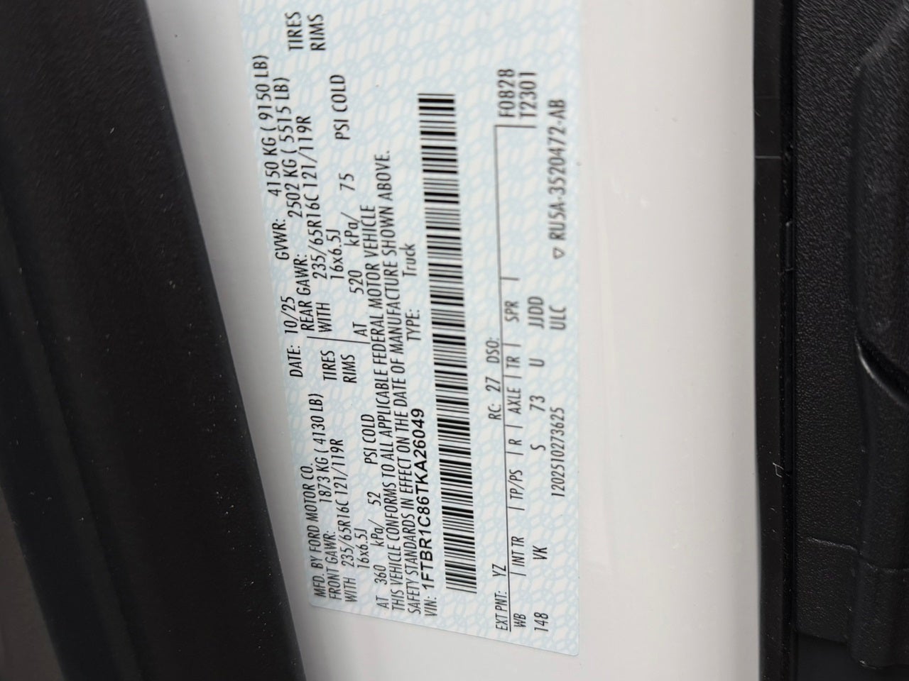 2026 Ford Transit-250 Base