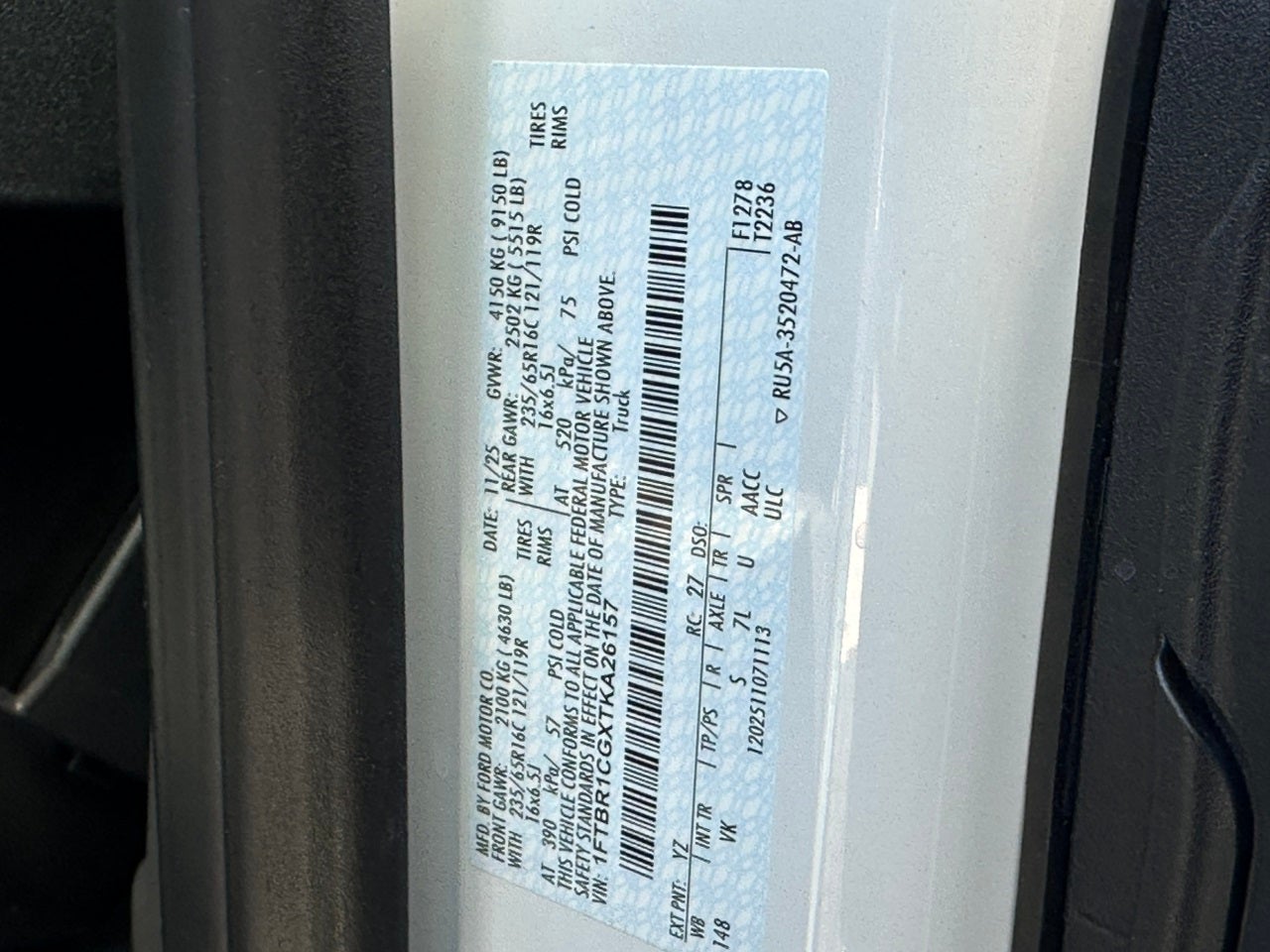 2026 Ford Transit-250 Base