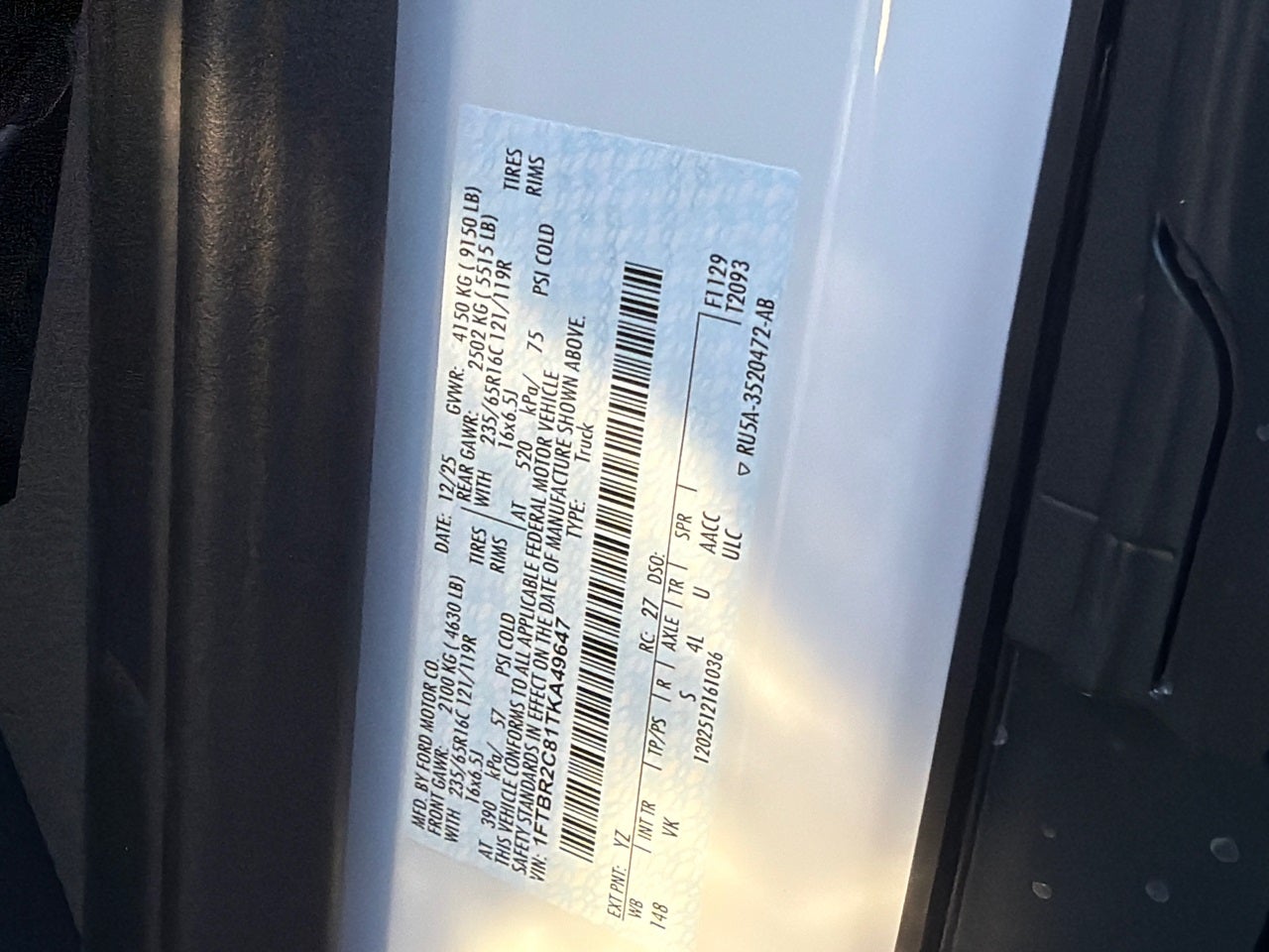 2026 Ford Transit-250 Base