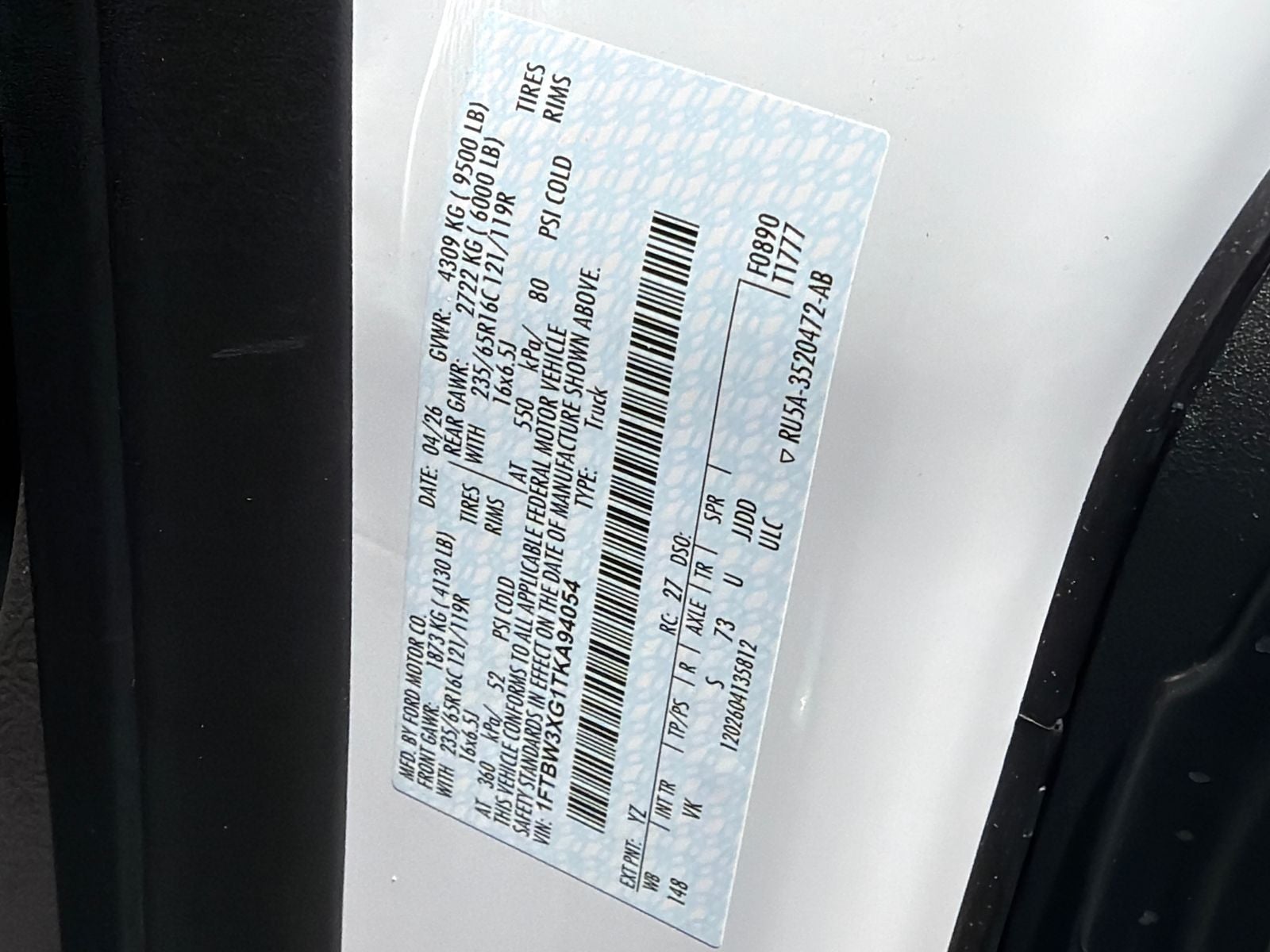 2026 Ford Transit-350 Base