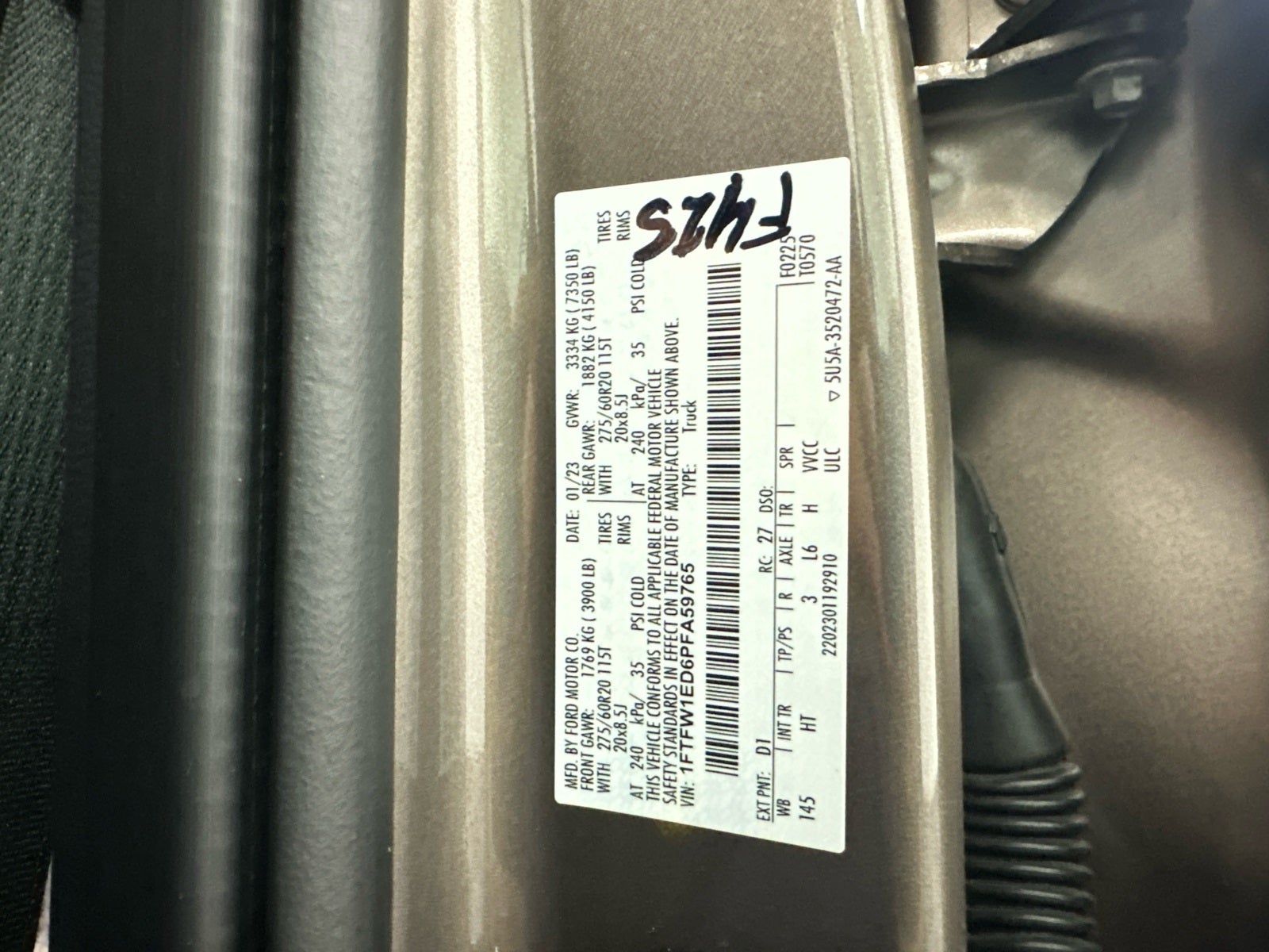 2023 Ford F-150 Lariat