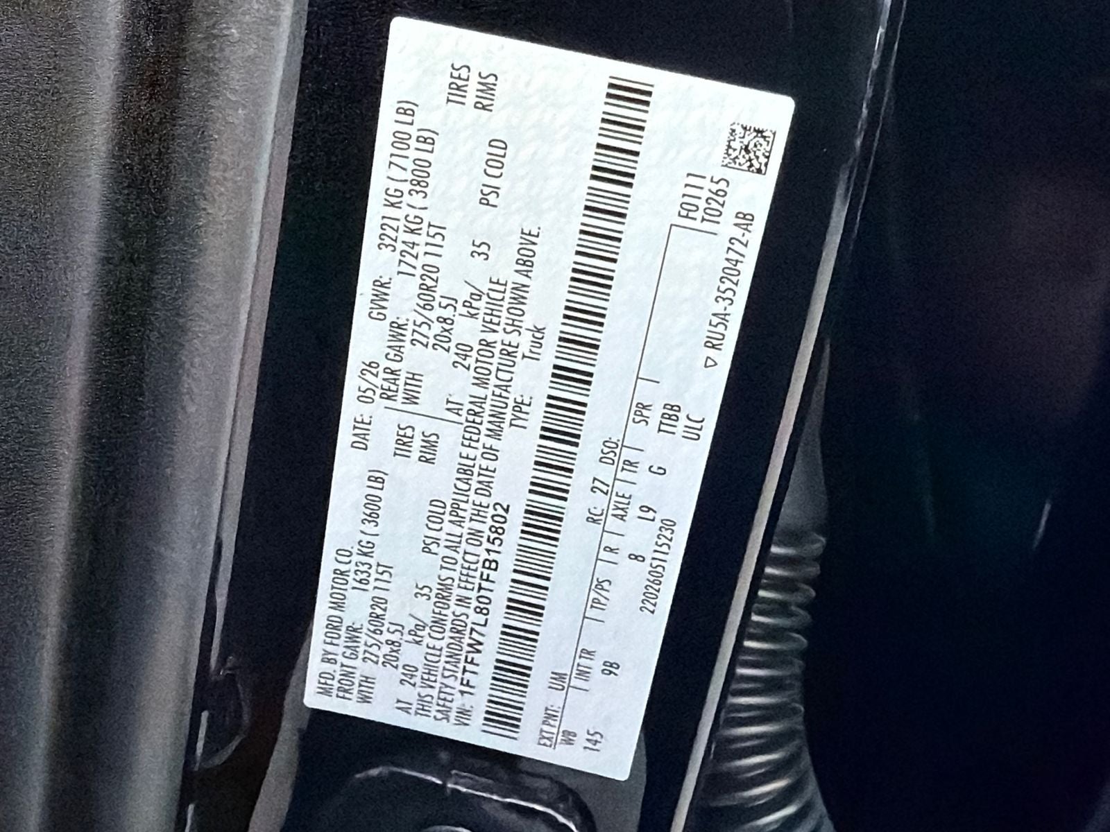 2026 Ford F-150 Platinum